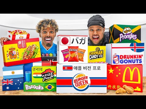 I Bought  Mystery Food from Every Country