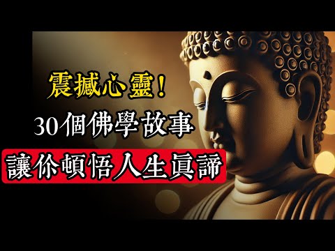 震撼心靈！30個佛學故事教你如何找到真正的平靜與幸福！|佛教 |佛學知識|修心修行|禪悟人生 |金剛經|南無阿彌陀佛|