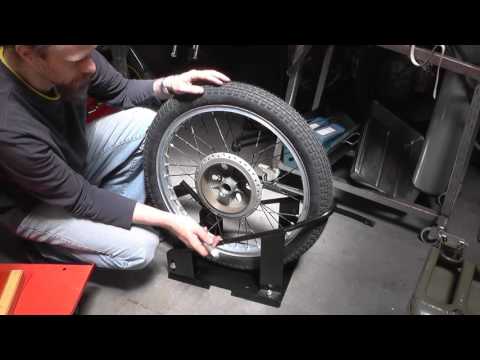 Maching a wheel bearing spacer