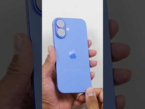 iPhone 16 Ultramarine Unboxing