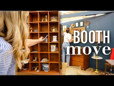 Helping Style a New Vintage Booth