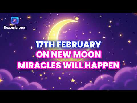 On New Moon Day Miracles Will Happen in Any Seconds ✯✧ Listen on 17th February ✧✯ Manifest Wealth