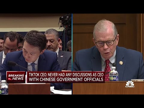 TikTok CEO Shou Zi Chew: American data has always been stored in Virginia and Singapore, in the past