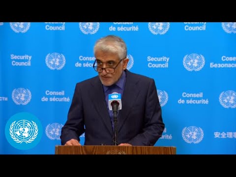 Iran on the Middle East - Security Council Stakeout (12 March 2026) | United Nations