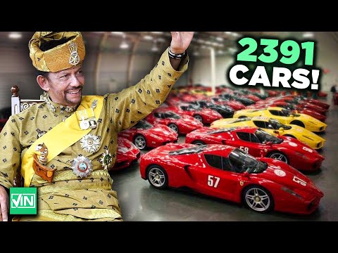 We appraised the Sultan of Brunei's car collection!
