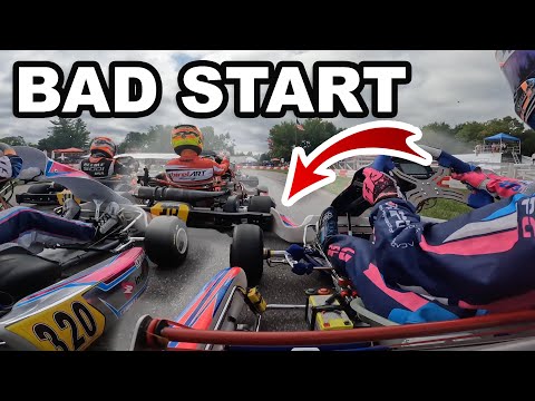 BAD START!! 18th to the LEAD! USPKS Motorsports Country Club of Cincinnati
