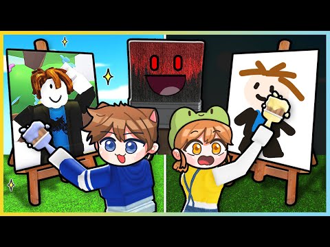그리거나 죽거나!! 그림을 잘 그리지 못하면 죽게된다고!?😱 [로블록스] 새상놀이터