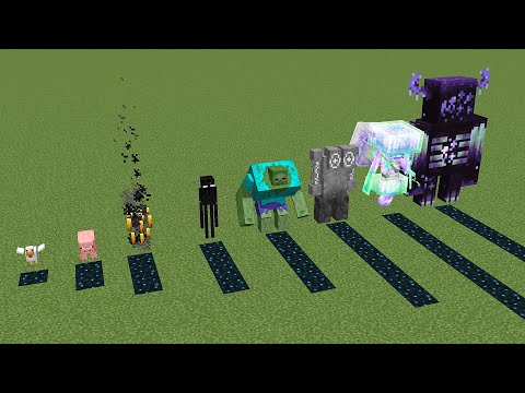 Which mob in Minecraft generates the MOST sculk after death??