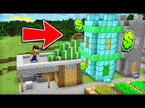 Minecraft, aber WIR TRANSFORMIEREN ein VILLAGER DORF!