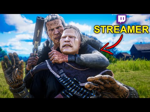 Trolling the ANGRIEST Streamer In Red Dead RP