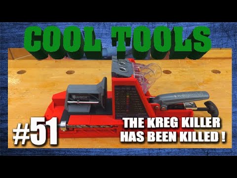 The end of the pocket hole jig