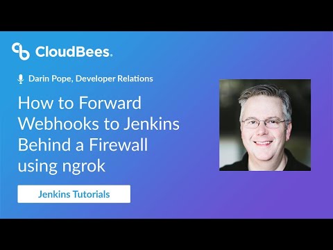 How to Forward Webhooks to Jenkins Behind a Firewall using ngrok