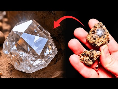 These 5 Ugly Creek Rocks Are Actually Raw Diamonds Worth Thousands of Dollars!