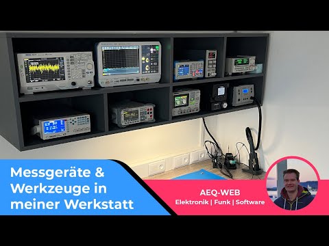 Messgeräte und Werkzeuge in meiner Werkstatt