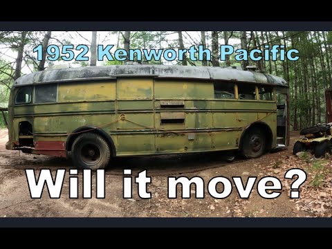 Junk 1952 Kenworth Pacific Bus, Will it Drive?
