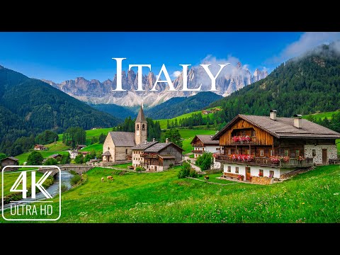 Italy 4K | Stunning Dolomites Horizons, Peaceful Mountain Valleys & Charming Countryside Homes