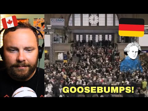 Canadian Guy Gets GOOSEBUMPS: Ode an die Freude -- Chor ohne Grenzen im Leipziger Hauptbahnhof