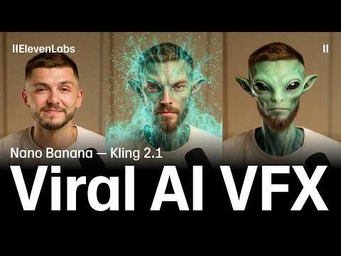 Create Viral AI VFX Transitions with Nano Banana and Kling 2.1 (AI workflow)