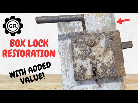 ANTIQUE Box Lock RESCUE - RESTORATION VIDEO