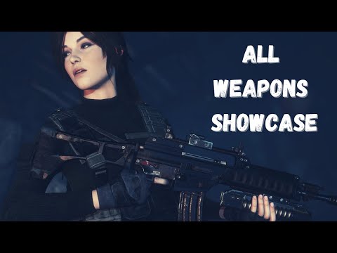 Rise of the Tomb Raider 20 Year Celebration - ALL WEAPONS SHOWCASE (Including ALL DLC)