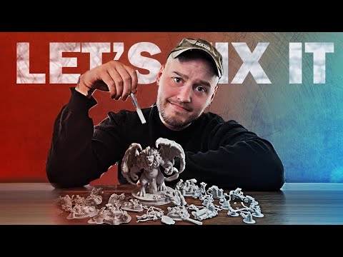 How to Fix Printing Bad FDM Miniatures