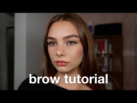 How to Perfectly Shape, Tint & Fill Your Eyebrows at Home
