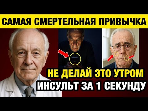 ВНИМАНИЕ! Одна ошибка утром утроит ваш риск инсульта после 60