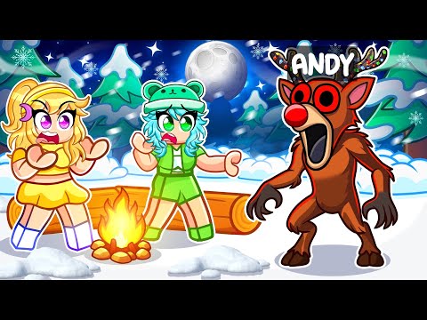 I Pretended To Be The New RUDOLPH DEER MONSTER In 99 Nights In The Forest…