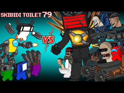 SKIBIDI TOILET 79 | AMONG US ANIMATION