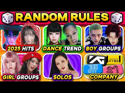  SAVE ONE SONG 🔥🎲 RANDOM RULE EDITION 🎲 | KPOP GAMES 🔥🎮