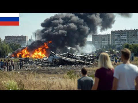 2 minutes ago! Ukraine shot down several Secret Russian Jets that were about to attack Kiev.