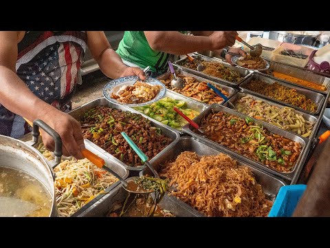 태국 1,800원 길거리 무한리필 가정식 뷔페와 한국 생선 백반집 / Thailand’s Street Buffet & Korea’s Fish Set Meal