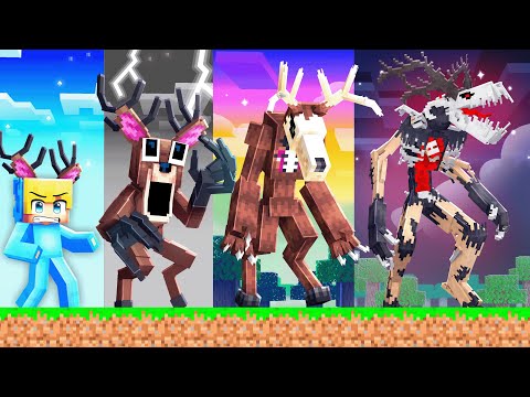 Ich UPGRADE das REH Monster vom NOOB zum OP REH in Minecraft!