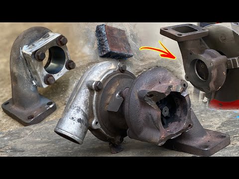 A Highly Skilled Mechanic Repaired a Broken Turbocharger For The First Time, Making it Usable 