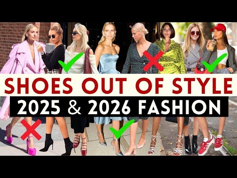 🔴What SHOES Will Be OUT OF STYLE in2026? What's IN and What's OUT ! 2026 Fashion Trends! |Mia Moda