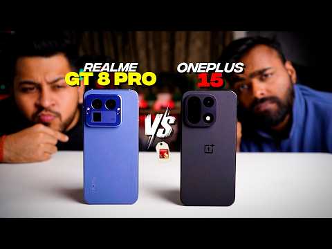 OnePlus 15 vs Realme GT 8 Pro 2 Hour Gaming Comparison🤩: BGMI, CODM, Genshin Impact