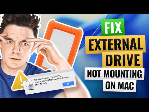 Fix External Drive Not Mounting on Mac ✅