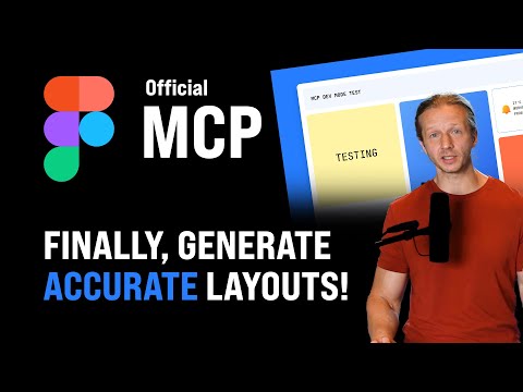 The OFFICIAL Figma MCP Server - TUTORIAL & DEMO