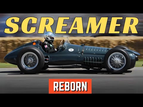 Goodwood Erupts as Reborn BRM V16 Amazes the Crowd!