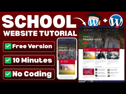 How to Create a School Management System Website in WordPress – Step-by-Step Guide (2025)