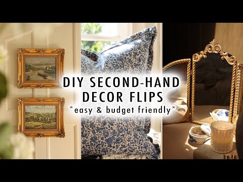 DIY SECOND-HAND DECOR FLIPS *Easy & Budget-Friendly* | XO MaCenna