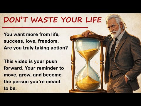 Don’t Waste Your Life 🔥| Motivational English Story | Listening Practice
