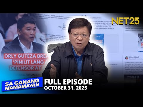 Sa Ganang Mamamayan - October 31, 2025