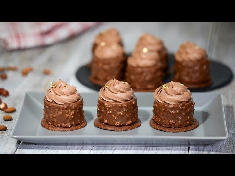 Муссовое Пирожное "Орешек в шоколаде"