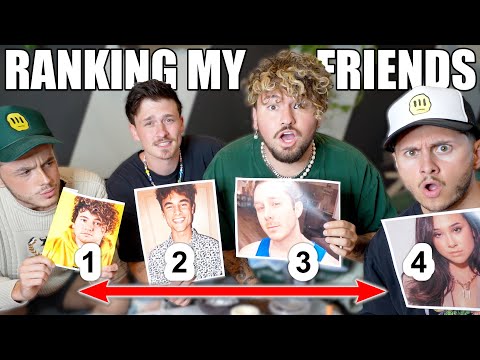 Ranking Our Friends w/ Jc Caylen, David Alvareeezy & Anderson Webb