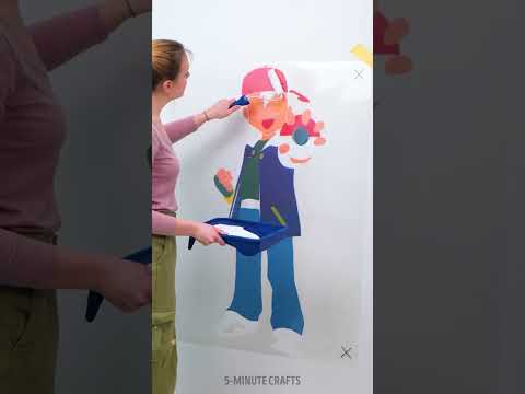 Light up your bedroom with this Pokémon painting with stencils 💡