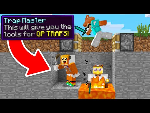minecraft manhunt but I am a TRAP MASTER (overpowered)