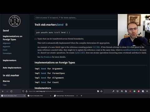 Crust of Rust: Send, Sync, and their implementors