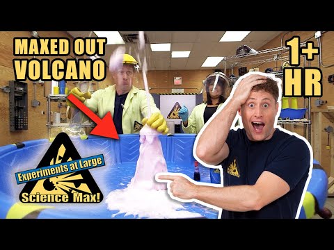 CRAZY EXPERIMENTS | Maxed Out Volcano Experiment | Full Episodes | Science Max