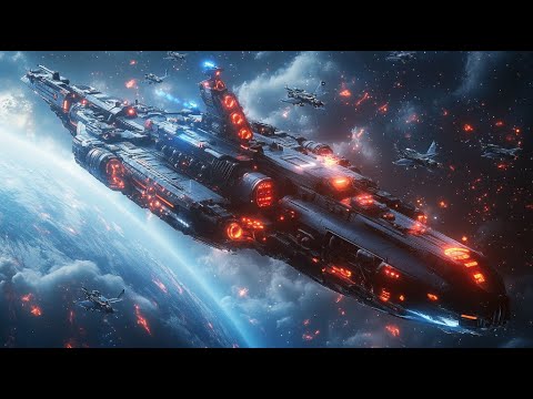 Die Galaxis brannte, bis ein menschliches Kriegsschiff auf den Scannern auftauchte